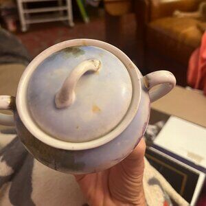 Noritake Sugar and Creamer Set Vintage Porcelain Japan